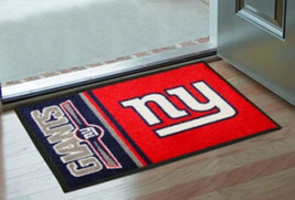 New York Giants Rug - Starter Style, Logo Design - Special Order - $1,236.71 MXN