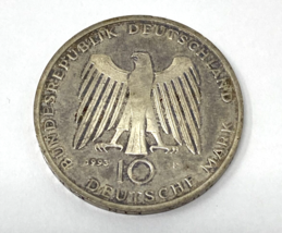 1993 F Germany Silver 10 Deutsche Mark Coin &quot;1000 Years Potsdam&quot;, - $277.25 MXN
