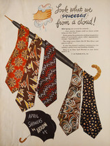 1946 Original Esquire Art WWII Era Art Ads Arrow Ties Botany 500 Suits - £5.16 GBP