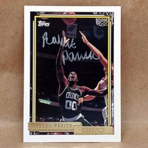 1992-93 Topps Gold #146 Robert Parrish SIGNED Autograph Boston Celtics Card - £7.99 GBP
