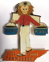 Tennessee Lions Club Lapel Pin Hong Kong Convention 2005 Hat Pin Memorab... - £6.02 GBP