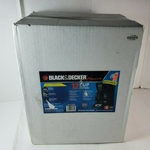 Black+Decker DLX1050B 12-Cup Programmable Coffeemaker EZ Clean NEW Black - $39.59