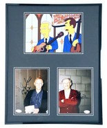 Tom &amp; Dick Smothers Dual Signed Framed 16x20 Photo Display The Simpsons JSA - £116.49 GBP