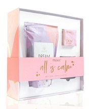 Musee All Is Calm Bath Soak, Candle &amp; Soap Gift Set 3 Piece - £23.45 GBP