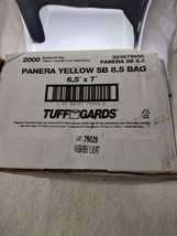 New, Tuff Gards Panera SB 8.5 2000 Sandwich Bags Yellow Saddle Pack 6.5&quot;... - £33.62 GBP