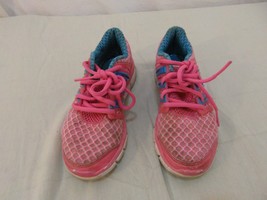 Adult Women&#39;s Adidas Clima Cool Pink Light Blue Running Athletic Shoes 3... - $21.37