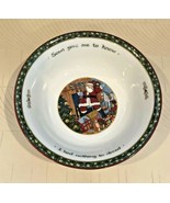 Portmeirion Twas the Night Before Christmas 8.2&quot; Bowl  Nothing to dread - £19.43 GBP