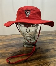 NC State Wolfpack Bucket Golf Hat Sun Baseball Stadium The Game Red One ... - £19.77 GBP