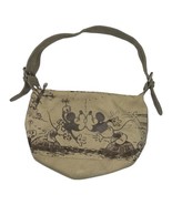 Disney Minnie And Mickey Kiss Cotton Shoulder Bag Preloved Damage on bottom - $18.70