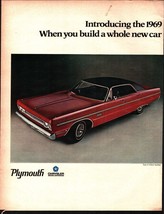 1969 Plymouth Fury III Sedan print Ad nostalgic c2 - £20.74 GBP