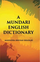 A Mundari English Dictionary - £19.59 GBP