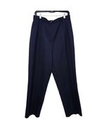 VTG 90s Pendleton Navy Virgin Wool Trousers USA Made 14 Tailored Minimal... - $49.99