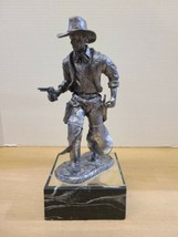 Michael Ricker PEWTER Gunfighter 1993 Number 230/350 9 inch Tall - £126.63 GBP