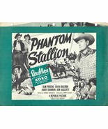 Vintage HTF Fold-Up Movie Advertisement-Phantom Stallion-Rex Allen, Koko... - €8,68 EUR