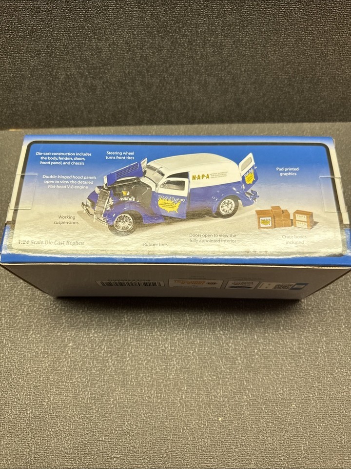 NAPA 1935 Ford Sedan Delivery Van  Auto Parts Delivery 1:24 Scale Diecast Item image 4