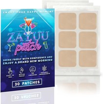 ZAYUU Patches Natural Hangover Assistance: 30 Patches | Say Goodbye to Hangovers - $24.48