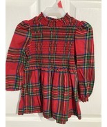 New Baby Girl Size 18M Holiday Christmas dress from Wonder Nation Nwt - $168.46 MXN