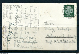 Germany 1937 Photo Post Card Bergish Land Solinger dam Used 12784 - £7.78 GBP