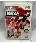 NBA 2K11 Michael Jordan Nintendo Wii 2006 Video Game with Manual TESTED! - £4.60 GBP