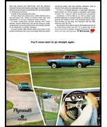 1967 &quot;CAR LIFE Magazine Print Ad - Plymouth Barracuda 4 Speed, 273 or 38... - $174.13 MXN