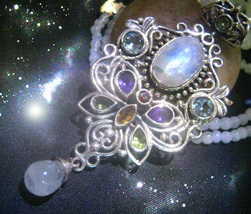 HAUNTED NECKLACE ALEXANDRIA&#39;S 100 YEARS OF COMPLEX MAGICK SECRET OOAK MA... - £227.38 GBP