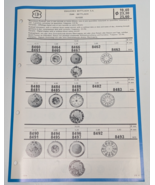 BETTLACH Cal 8460 8464 8492 8490 8482 Technical Bulletin Parts Diagram List - $33.29 CAD