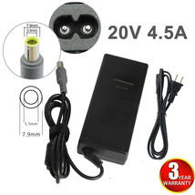 20V 4.5A 90W Ac Adapter Charger For Ibm Lenovo Thinkpad Laptop Round Tip - £15.72 GBP