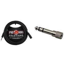 Pig Hog PHX35-10 3.5mm TRSF to 3.5mm TRSM Headphone Extension Cable, 10 ... - $16.33