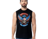Way to Celebrate Men&#39;s Americana Graphic Muscle Tank Black Size Large Pa... - $9.99