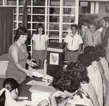 1976 CUBA First Parliamentary Election Prensa Latina Photo Polling Station Vote - £14.40 GBP