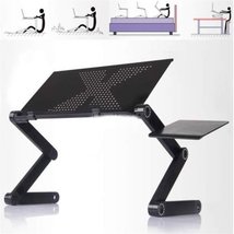 Adjustable Laptop Stand, Portable Laptop Table Stand Ergonomic Lap Desk TV Bed T - £31.17 GBP