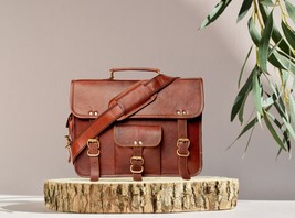 Sale 60% off, Leather  Bag , sling bag , Office bag , Messenger Bag , Cross body - £47.84 GBP