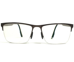 Columbia Eyeglasses Frames C3024 070 Shiny Brown Square Half Rim 58-18-150 - $41.86