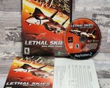 Lethal Skies Elite Pilot: Team SW (PlayStation 2) Complete w/ Manual Tes... - $10.88