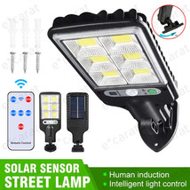 1200W Led Solar Flood Light Motion Sensor Security Wall Street Yard Outdoor Lamp - £10.44 GBP