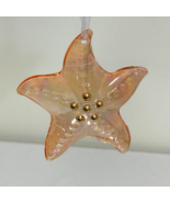 2019 Hallmark Keepsake Stunning Starfish Glass Ornament Keep Sake HMK Ha... - £7.86 GBP