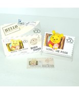 Winnie The Pooh Disney 100 Years of Wonder Retro Stamp Series Magnet Wit... - £19.77 GBP