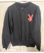 Playboy Bunny L Black Long Sleeve Sweatshirt - $24.37 CAD