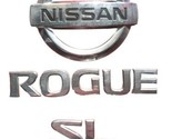 08 09 10 11 12 13 NISSAN ROGUE SL AWD REAR LID EMBLEM LOGO BADGE SIGN SET  - £21.49 GBP