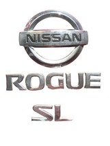 08 09 10 11 12 13 Nissan Rogue Sl Awd Rear Lid Emblem Logo Badge Sign Set - £21.23 GBP