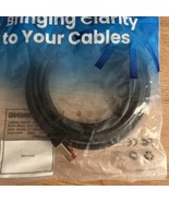 Cat 8 Ethernet Cable 1 Pack -10 Feet in Black NEW - £11.80 GBP