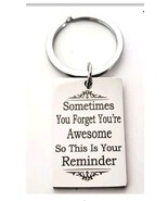 You&#39;re Awesome Reminder Stainless Steel Keychain - $9.75