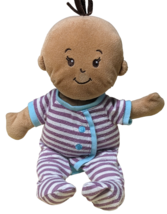 2014 Manhattan Toy Co Wee Baby Stella Sleepy Time Lt Brown Skin *No Accessories - £12.71 GBP