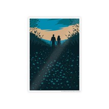Romantic Nature Art Print - Glossy Poster for Home Decor - $21.20