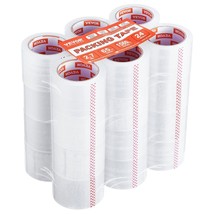 Clear Packing Tape 24 Rolls 65 Yards Heavy Duty Clear Packing Tape 2.7 Mil - $1,990.01 MXN