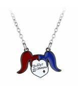 Marvel Harley Quinn Daddy&#39;s &#39;Lil Monster Necklace, 20&quot; Chain Batman The ... - $216.07 MXN