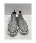 NWOT Tom&#39;s Womens Slip On Tennis Shoe Canvas Upper Bryce Cement Gray Siz... - $614.82 MXN
