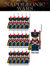 The Napoleonic Wars Custom France Artillery Soliders C 16 Minifigures Lot - $25.68
