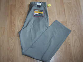 Men&#39;s Size 34 X 34 Haggar Khaki Dress Pants Slacks New NWT $65  - £27.49 GBP