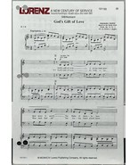 God&#39;s Gift of Love by Chopin Arr Robert Hughes SAB w Keyboard Sheet Musi... - $3.95